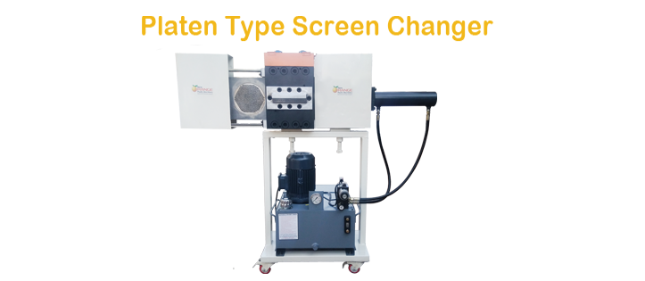 Platen type Screen Changer